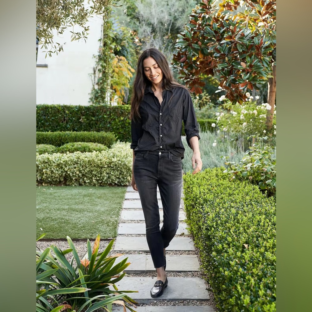 NWT Frank & Eileen Sligo Jeans Black Women's Size 25 Classic Denim Preppy 1991
